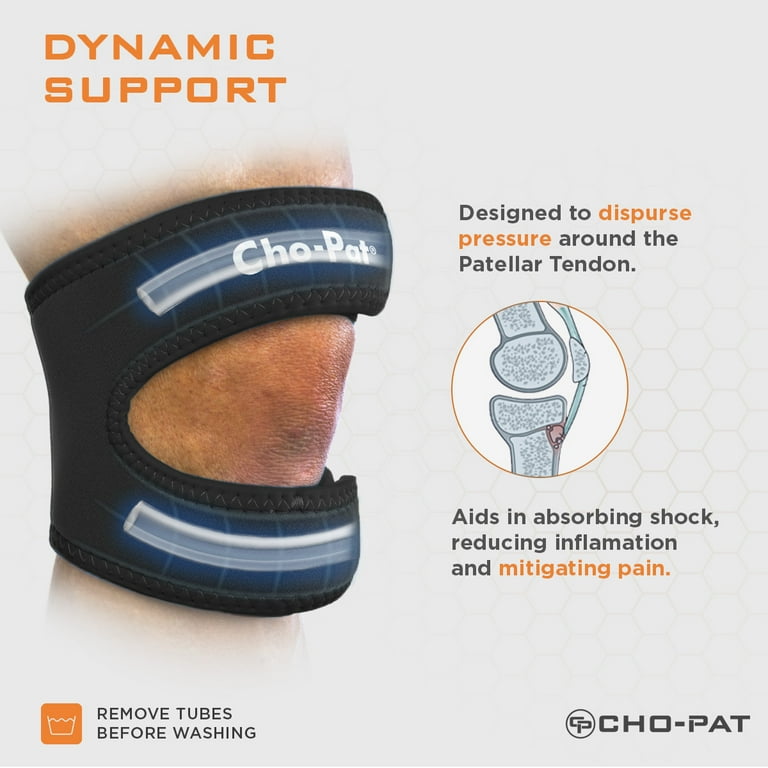 Cho-Pat Dual Action Knee Support Strap for Running