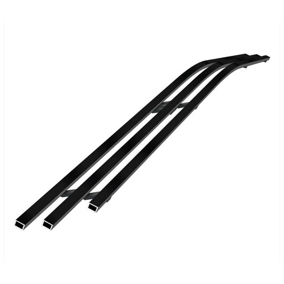 APS Compatible with Dodge Charger 2005-2010 Lower Bumper Stainless Steel Black 8x6 Horizontal Billet Front Grill Grille Insert D66439J