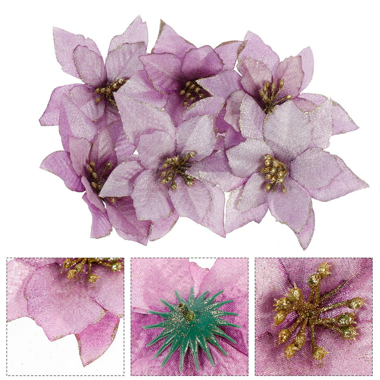 Artificial Daisies, Artiflr 6 Bundles Pink Fake Faux Chrysanthemum Spring  Flowers Wedding Home Decoration 