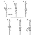thumbnail image 2 of Allied Bolt Clamp Drop Wire Slotted For Wrap Of Messenger #2100 (5/2-Packs=10 ), 2 of 2