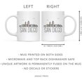thumbnail image 5 of Andaz Press 11oz. Ceramic Coffee Mug Gift, Pittsburgh, Colorful City Skyline Graphic, 1-Pack, Christmas Birthday Gift Ideas Family Coworker Him Her, Includes Gift Box, 5 of 7