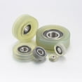 thumbnail image 5 of Unique Bargains Roulement à Rouleau à Poulie en PU 8x32x12 mm, Roue de Guidage Revêtue de Polyuréthane pour Usage Industriel, Vert, 5 of 5