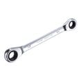 thumbnail image 5 of Unique Bargains Double Box End Ratcheting Wrench (10x12mm) Metric 72 Teeth 12 Point Ratchet Spanner Tools, CR-V, 5 of 5