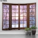 thumbnail image 1 of Tapiz navideño colgante de pared fuera de la ventana, Paisaje de nieve, bosque, invierno, dormitorio, sala de estar, decoración del hogar, tela, 1 of 3