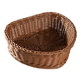 thumbnail image 4 of Cesta de ratán artificial con forma de corazón, cesta para aperitivos, cesta organizadora para artículos diversos de escritorio L, 4 of 9
