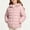 Pink, variant on BXJX Girls Puffer Jackets, Zipper Warm Hooded Long Sleeve Outerwear with Pockets Pink Size 10-12 T