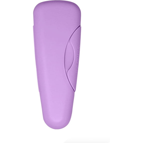 RADIUS Razor Travel Case, BPA-Free Recycled Plastic, Portable for Bathroom, School, Home, Camping - Lavender