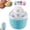 Sky Blue, variant on Mini Ice Cream Maker,17 oz Small Single Serve Compact Electric Makers,One-Touch Aluminum Bowl for Dorms & Kitchens