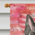 thumbnail image 3 of Love a Scottish Terrier House Flag, 3 of 4