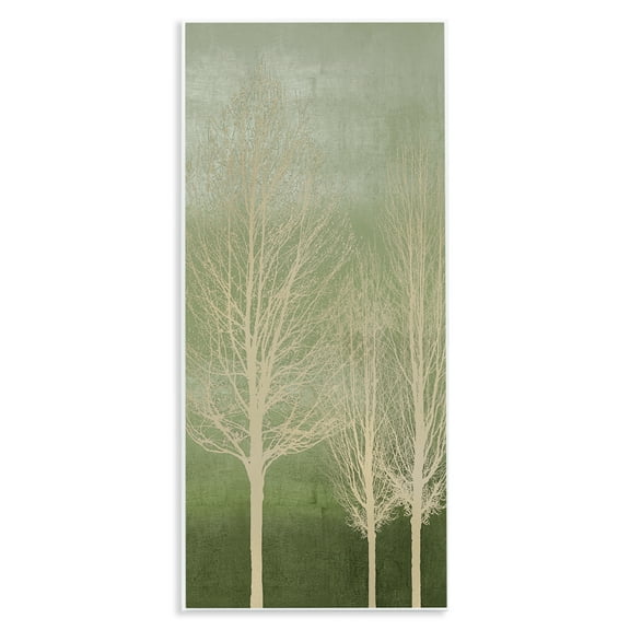 Stupell Industries Tree Over Ombre Landscape & Nature Painting Unframed Art Print Wall Art, 7 x 17