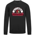 thumbnail image 2 of Men's Levelwear Black Ottawa Senators Zane Banner Arch Pullover Sweatshirt, 2 of 3