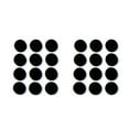 thumbnail image 2 of 24PC Self Adhesive Shape Felt Pads Furniture Floor Scratch Protector Black 0.87", 2 of 4