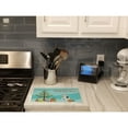 thumbnail image 2 of Carolines Treasures CK4771LCB Japanese Bobtail Cat Merry Christmas Glass Cutting Board Large, 12H x 16W, multicolor, 2 of 2