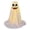 C, variant on SUYOLL Halloween Decorations Indoor Ghost Decorations Desktop Ornament For Home Party Bar Shop Floating Specter Polyester Tabletop Display Decal