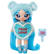Na Na Na Surprise Lily Sarang, Blue Teddy Bear Inspired 7.5 Doll with Long Hair