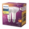 thumbnail image 4 of PHILIPS 7.2W (65W) BR30 Ultra High Definition Medium Base Soft White Dimmable LED Light Bulb 2 pack, 4 of 5