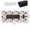 thumbnail image 2 of Xecao Hip Hop Dog Print Large Mouse Pad, 16x35.5in Mousepad, Professional Non-Slip Rubber Base Big Mouse Pad, Mouse Pad for Gaming & Office Full Desk Mouse Pad, 2 of 9
