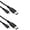 Black, variant on 2 PACK 20ft USB Charging Cable for PS4 DualShock 4 Playstation 4 Controller New~