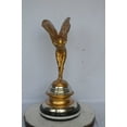 thumbnail image 2 of Nifao Gold and Silver Rolls Royce Bronze Statue – Home Decor Sculpture, 14"L x 14"W x 32"H, 2 of 12