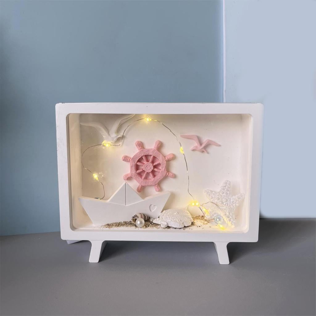 Easy Release Silicone Resin Mold For Decorative Organizers Rectangular Storage Box Mould Creative Art Supplies