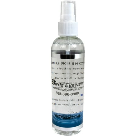 Birdz Eyewear Amazing Eyeglasses Sunglasses Lens Cleaning Spray 4 oz Spray Bottle
