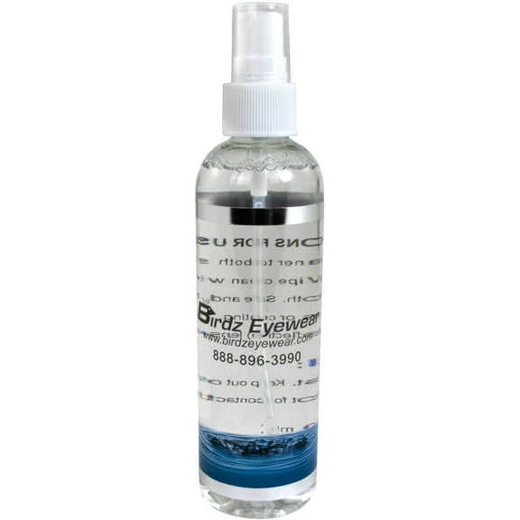 Birdz Eyewear Amazing Eyeglasses Sunglasses Lens Cleaning Spray 4 oz Spray Bottle