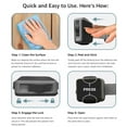 thumbnail image 2 of Autumn Bliss Co Cabinet Locks  Baby Proofing, No Drilling, Easy Install, Adjustable & Reusable, Child Proof, 6 Piece, 2 of 7
