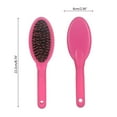 thumbnail image 5 of SIEYIO Loop Wig Brush Comb Hair Extension Brush Professional Combs Supplies for Brushing Styling Detangling Natural Human Hair, 5 of 15
