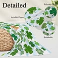 thumbnail image 3 of St. Patrick's Day Body Pillow Covers 20"x60", Green Lucky Shamrock Leaves Cloud Blue Soft Brushed Microfiber Breathable Throw Pillow Covers, Decorative Pillowcase with Zipper for Couch Sofa Bedroom, 3 of 9