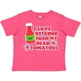 thumbnail image 3 of Inktastic I Love Ketchup from My Head Tomatoes Boys or Girls Toddler T-Shirt, 3 of 5