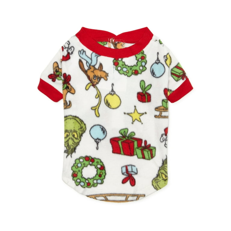 Matching Family Christmas Pajamas Pet's Grinch, Onesie