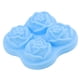 thumbnail image 4 of Bandeja Para Cubitos De Hielo, Bandeja De Hielo Multiusos Con Forma De Flor De 4 Rejillas De Silicona De 4 Agujeros Para Barra Familiar, 4 of 7