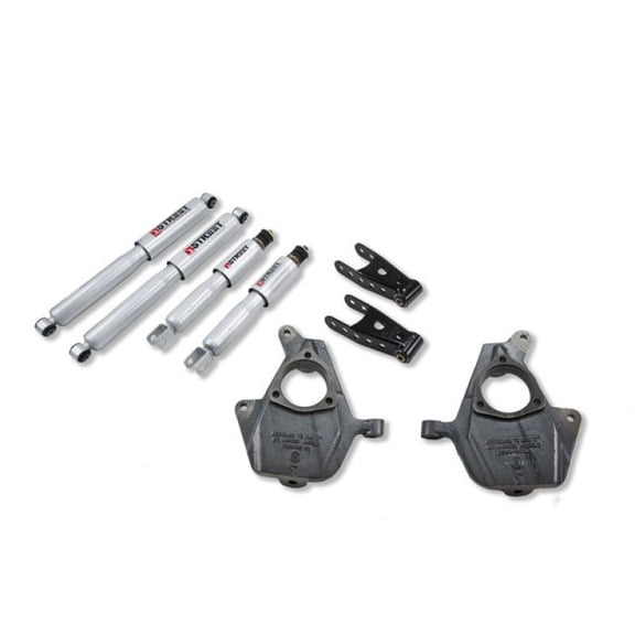 Belltech LOWERING KIT WITH SP SHOCKS Fits select: 2000 CHEVROLET SILVERADO C1500, 2003-2006 CHEVROLET SILVERADO K1500