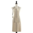 thumbnail image 2 of Saro Lifestyle Classic Striped Linen Apron, 2 of 4