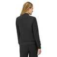 thumbnail image 3 of Hanes Women's Comfort Fit Long Sleeve Full-Zip Scrubs Bomber Jacket, Style HSW104, Sizes up-to 3XL, 3 of 8