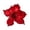 Z-Red, variant on Artificial Glitter Poinsettia Flower,Christmas Poinsettia Ornaments Pick,10.2" Velvet Bloom with Stem for Christmas Tree Wreath Garland Xmas New Year Decoration,Faux Floral Xmas Table Decor,1Pc