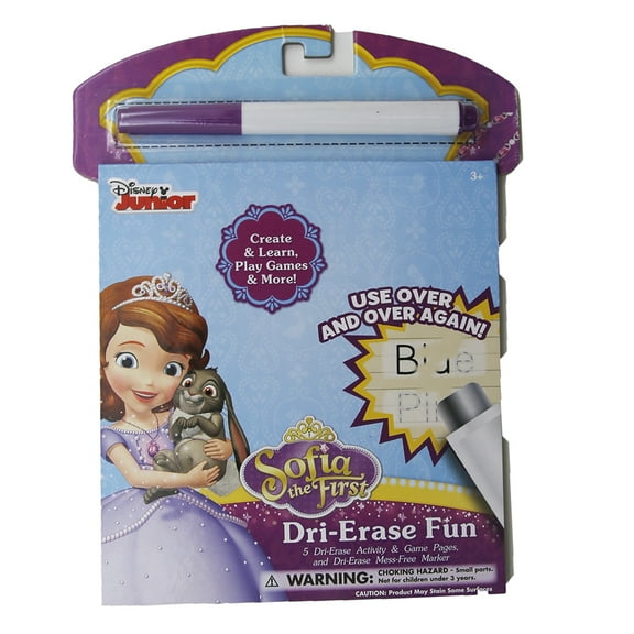 Disney Sofia The First Dri-Erase Games & Activities Set