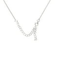 thumbnail image 3 of Sterling Silver with Natural Black Diamond Station Necklace, 3 of 6