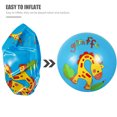 thumbnail image 3 of STRANDCHIC Kids Playground Ball 9 Inches PVC Toy for Kids Blue Durable Fun Outdoor Play with Creative Design, 3 of 5