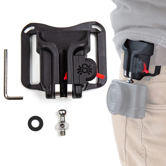 Funda para cámara Spider Holster BlackWidow con cierre automático
