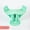 green, variant on Female Pelvic Floor Muscle Fitness Equipment Hip Trainer Yoga Fitness Tool Pink
