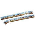 thumbnail image 5 of Melissa & Doug Alphabet Train Jumbo Jigsaw Floor Puzzle - Letters and Animals (28 pcs, 10 feet long) - FSC Certified, 5 of 10