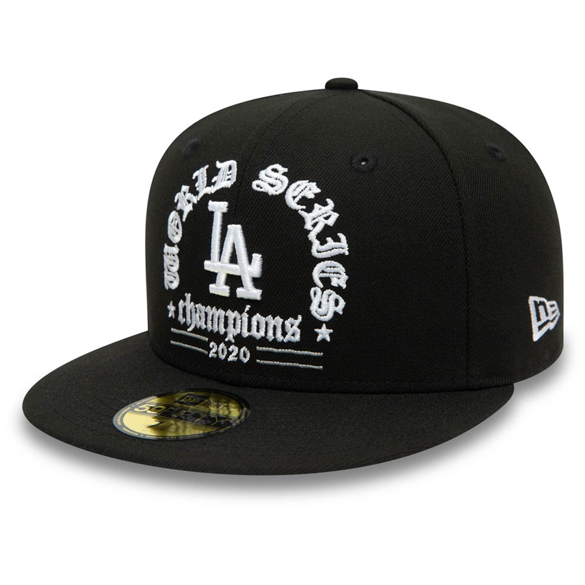 Buy Mens New Era Black Los Angeles Dodgers 2020 World Series Champs ...