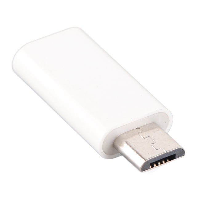 Adaptateur Convertisseur Micro USB vers USB C, Connecteur de Synchronisation et de Charge 2 en 1 pour Appareils