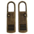 thumbnail image 1 of Zipper Sliders Pull Extension Instant Cloths sewing Tools Anti-skidding Mend Fixer Repair DIY sewing Tools Spring Handle Pull Tab Zipper Head Backpack Bronze, 1 of 5
