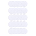 thumbnail image 4 of 100pcs Practical Earring Safety Backs Plastic Earring Back Stopper Earring Pad, 4 of 9
