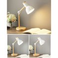 thumbnail image 3 of ziyahi Household Office Hotel Studying Table Lamp Simple Design Living Room Book Reading Desk Light Eye Protection Lighting White Warm UK Plug, 3 of 9