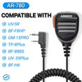 thumbnail image 4 of Micrófono ABBREE AR-780 Resistente al Agua IP54 con Altavoz, 4 of 9