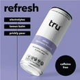 thumbnail image 5 of T.R.U. Tru Refresh Sparkling Water, Prickly Pear, Lemon Balm & Blackberry, Monk Fruit Sweetened, 12 fl oz, 12 Pack, 5 of 7