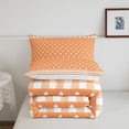 thumbnail image 5 of Manfei Classic Plaid King Size Comforter Sets,Cute Polka Dot Comforters King Size,Pink,Reversible,3pcs,1 Comforter and 2 Pillowcases,3pcs,1 Comforter and 2 Pillowcases, 5 of 7